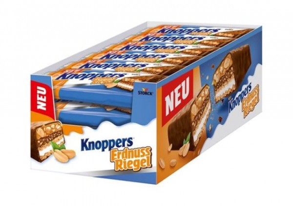 Knoppers Erdnussriegel 24 x 40g | CaterPoint.de