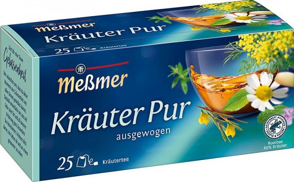 Meßmer Kräuter Pur 25 x 2,0g | CaterPoint.de