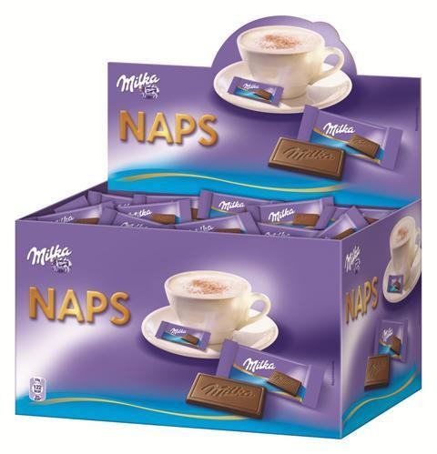 MILKA Naps Alpenmilch 1,702 kg Thekendisplay | CaterPoint.de