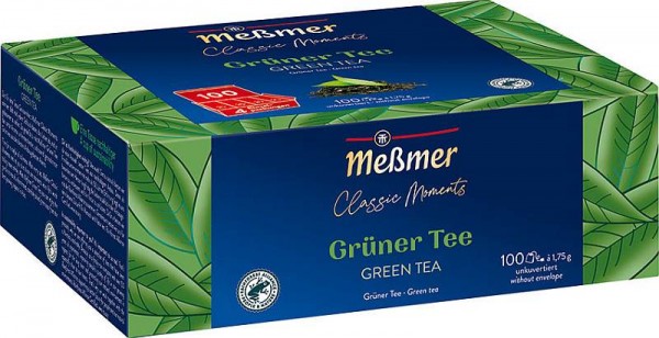 Meßmer Classic Moments Grüner Tee 100 x 1,75g | CaterPoint.de