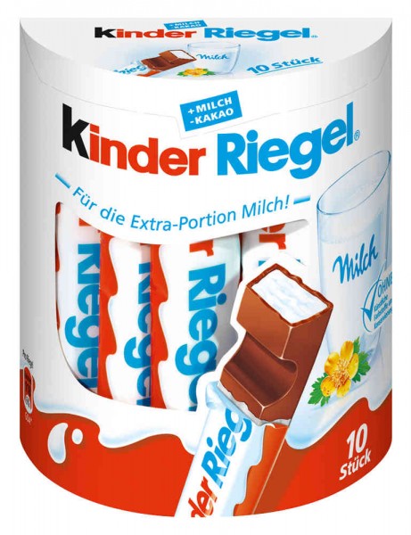 Kinder Schokoladen-Riegel 10er