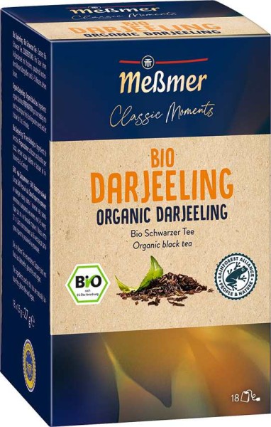 Meßmer Classic Moments Bio Darjeeling 18 x 1,5g | CaterPoint.de