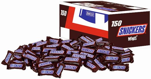 Snickers Miniriegel 150 x 18g | CaterPoint.de