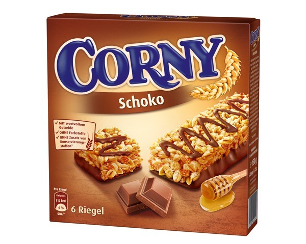 Corny Schoko 6 Stück = 150g