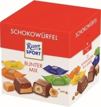 Ritter Sport Schokowürfel Bunter Mix 176g | CaterPoint.de