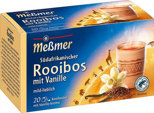 Meßmer Südafrikanischer Rooibos-Vanille 20 x 2g | CaterPoint.de