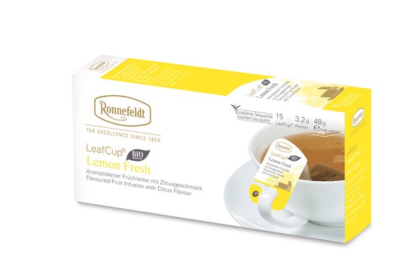 Ronnefeldt LeafCup® Lemon Fresh 15 x 3,2g | CaterPoint.de