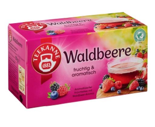 Teekanne Waldbeere 20 x 2,5g Tassenportion | CaterPoint.de