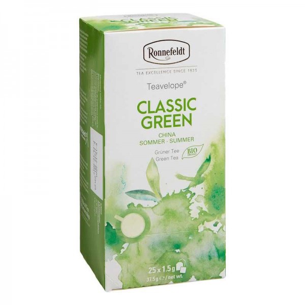 Teavelope-Classic-Green-Bio 25 x 1,5g | CaterPoint.de