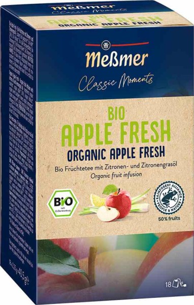 Meßmer Classic Moments Bio Apple Fresh 18 x 2,25g | CaterPoint.de