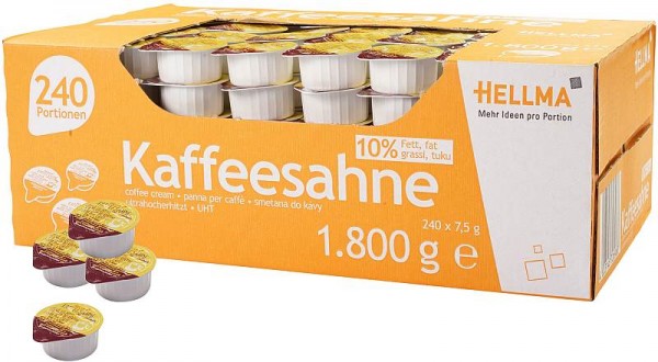 Hellma Kaffeesahne 10% | CaterPoint.de