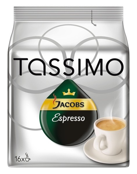 5 x Jacobs Tassimo Espresso 16 x 1 Stück