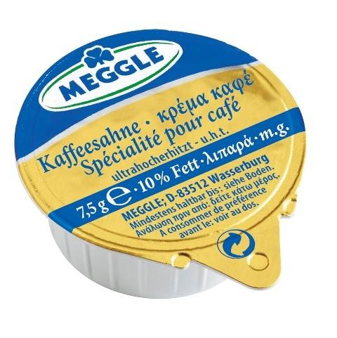 Meggle Kaffeesahne 10% 120 x 7,5g | CaterPoint.de