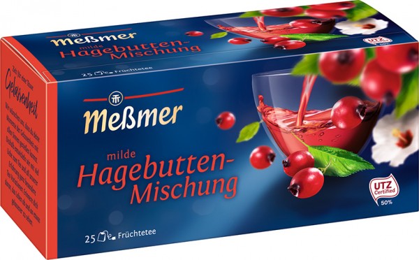 Meßmer Milde-Hagebutte 25 x 3,0g Tassenportion | CaterPoint.de