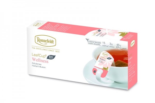 Ronnefeldt LeafCup® Wellness 15 x 3,0g | CaterPoint.de