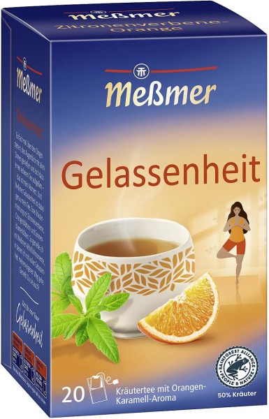 Meßmer Gelassenheit 20 x 2,0g Tassenportion | CaterPoint.de