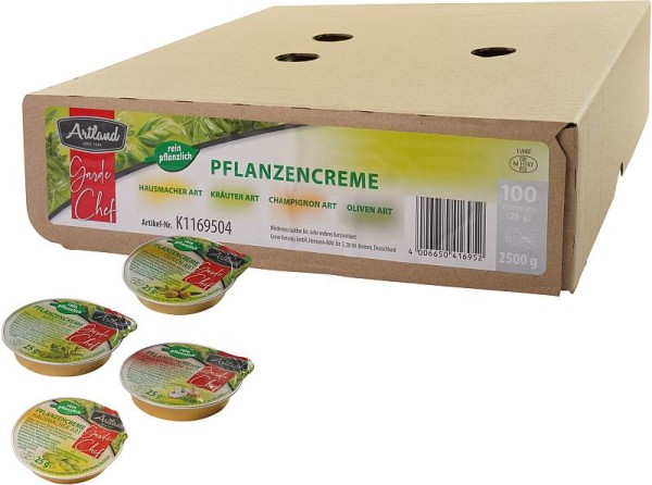 Artland Pflanzencreme-Sortiment 100x25g | CaterPoint.de