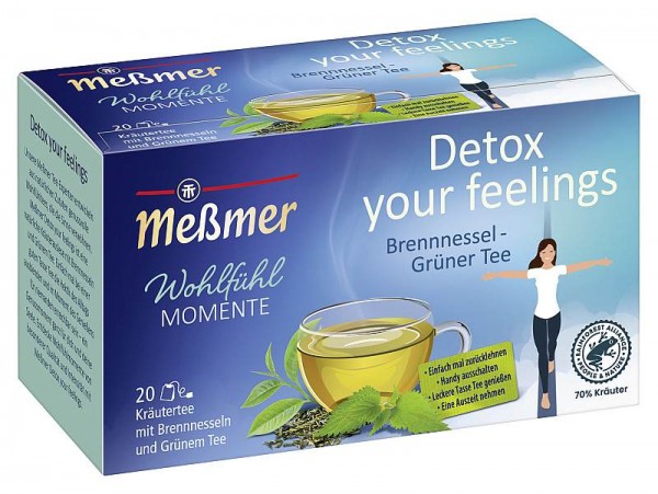 Meßmer DETOX Brennessel - Grüner Tee | CaterPoint.de